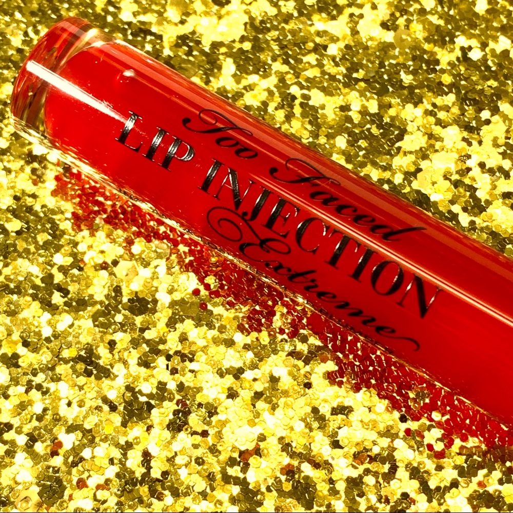 ๐ฃ๐24 HOUR SALE๐๐ฃToo Faced Lip Injections โStrawberry Kissโ BNIB - Picture 4 of 8